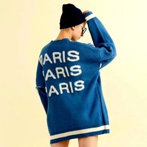 Cool Distressed Raiment Paris Sweater new w/o tag